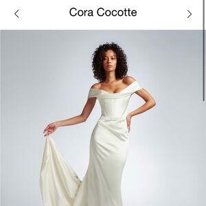 Vivienne Westwood Cream Wedding Dress